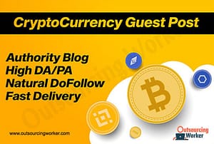 I will write cryptocurrency article and do guest post on cryptocurrency blogs