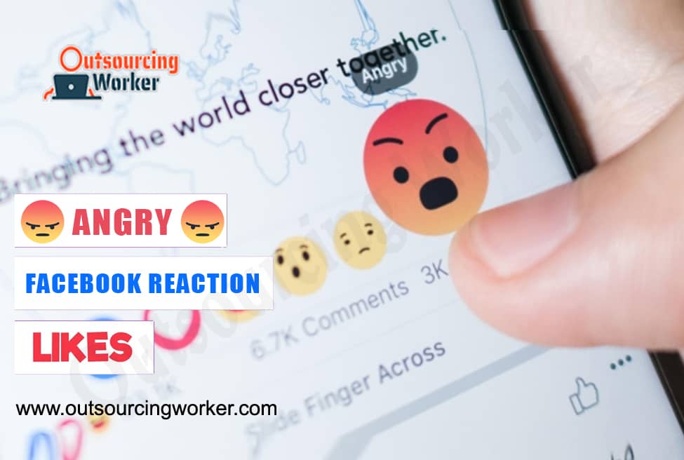 I will Provide 100 Facebook Emotions ANGRY Likes
