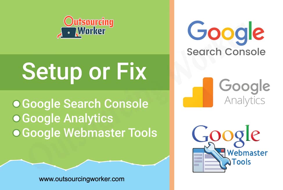 I will Setup google analytics webmaster tools and sitemap