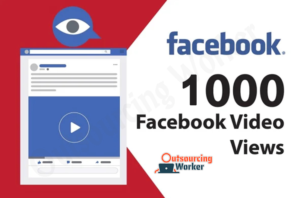 Real Instant 1000 Facebook Video Views