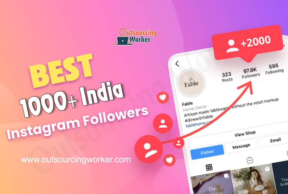 I will Provide 1000 India Instagram Followers