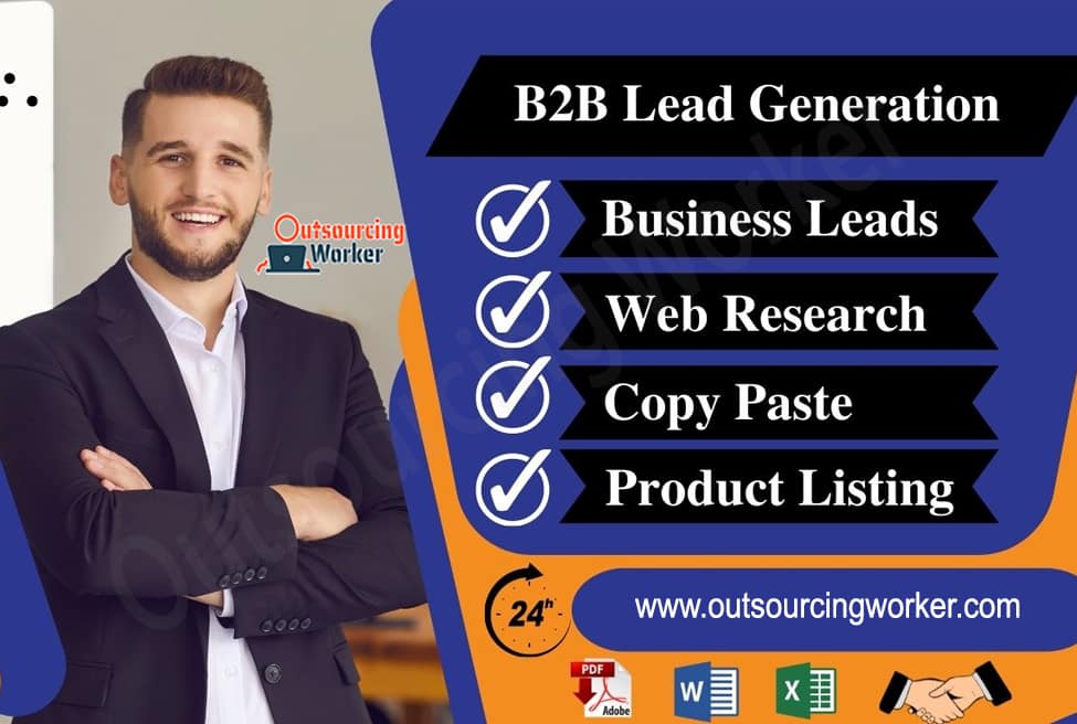 I will do Data Entry, Copy Paste, and B2B Lead Generation Work