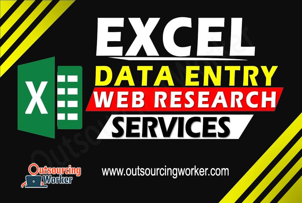 I will do Excel Data Entry and Web Research