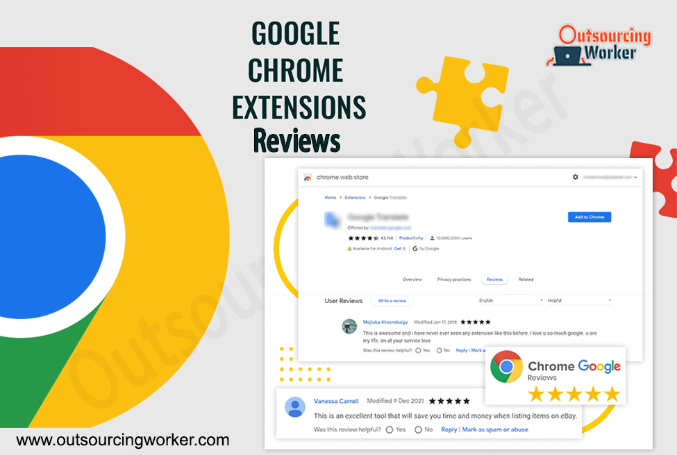 I will Provide 2 Chrome Extension Reviews