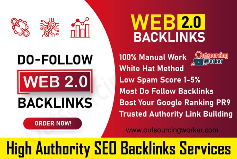 I will do web2.0 Backlinks Manually