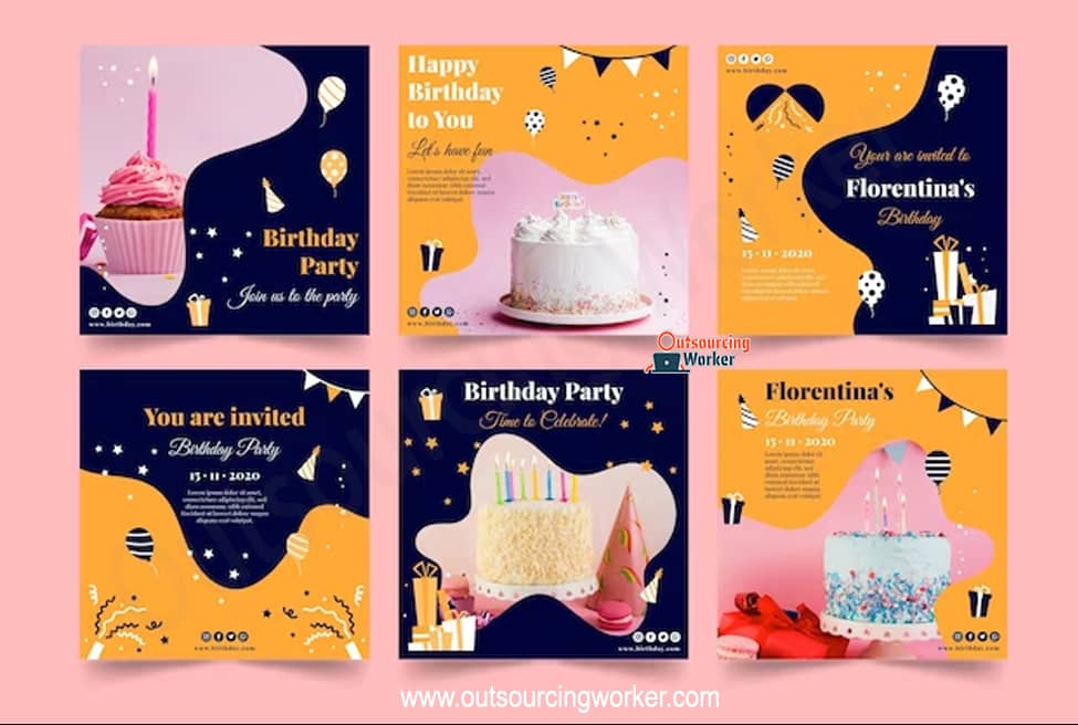 I Will Design Professional Instagram, Birthday, And Party Flyers Posters