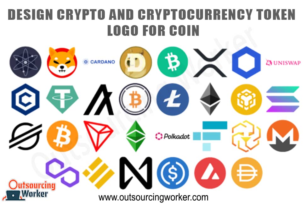 I will design crypto and cryptocurrency token logo for coin