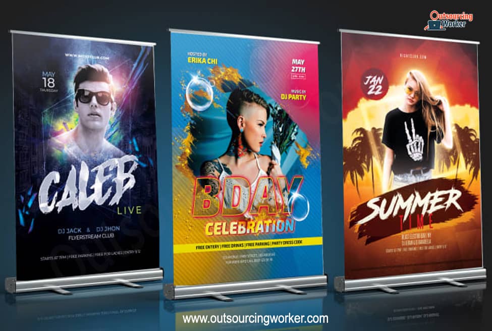 I will do event, birthday, club, dj, music, church, summer flyer and poster design