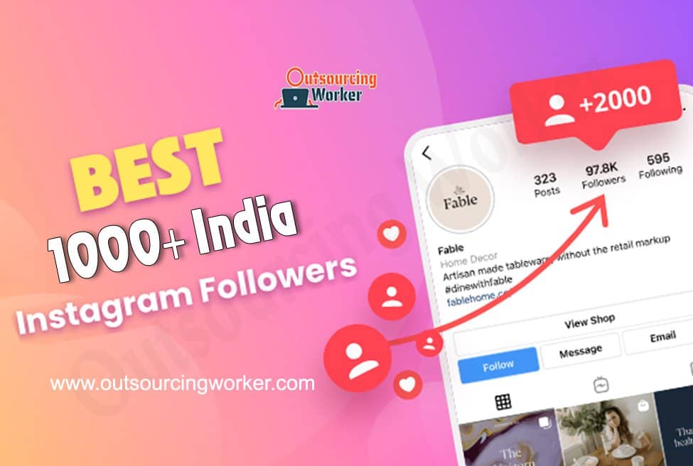 I will Provide 1000 India Instagram Followers